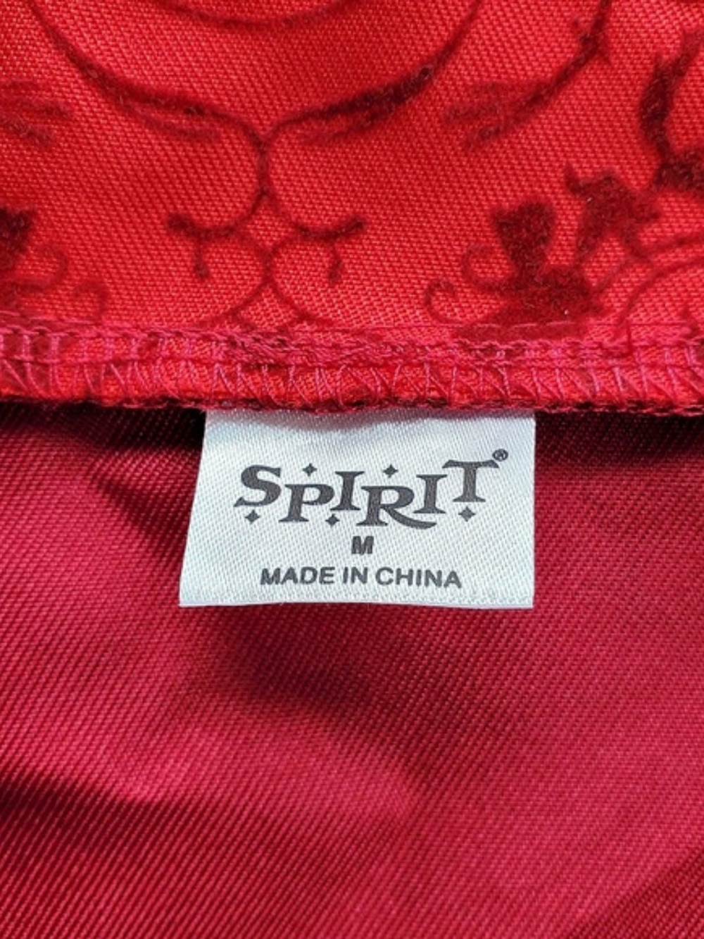 Spirit Lady of the Ring Costume, Red & Black (Size M) - Picture 6 of 13